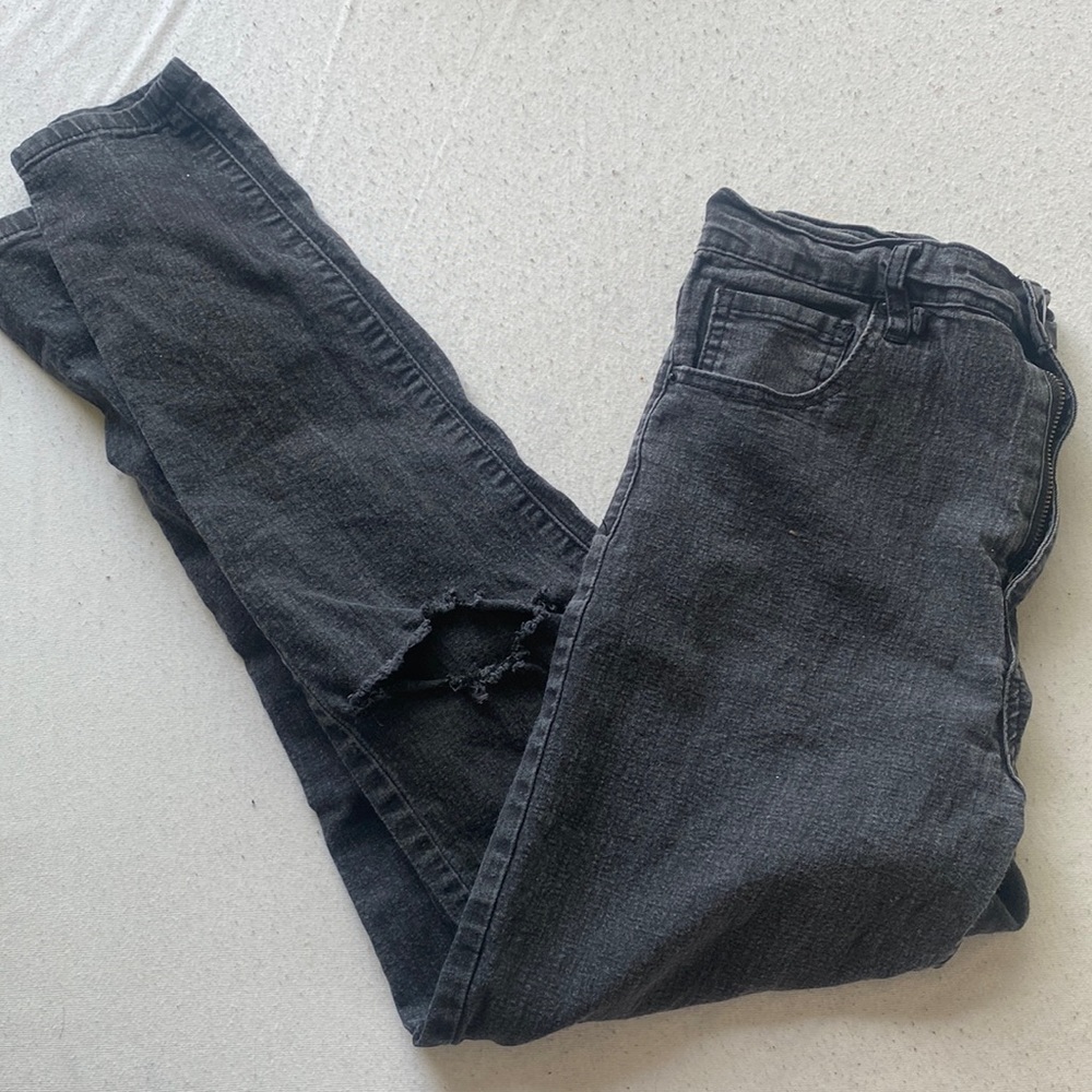 Ripped Black Skinny Jeans